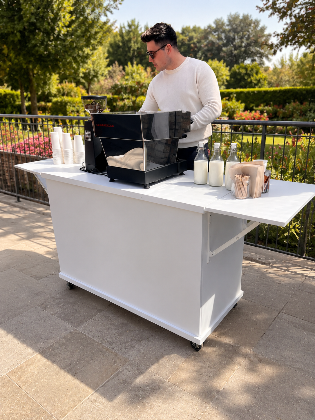 La Marzocco Linea Mini barista bar